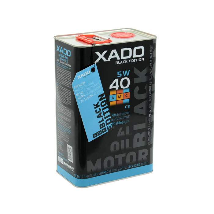 XADO 5W-40 С3 AMC Black Edition Motoren-Öl synthetisch mit Revitalizant für Motorschutz der Extraklasse - LX Black Edition