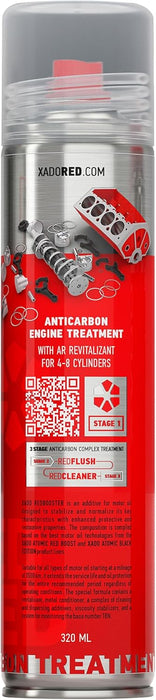 XADO RED ANTICARBON – Hochwirksamer Motor-Entkohler Spray (320 ml)