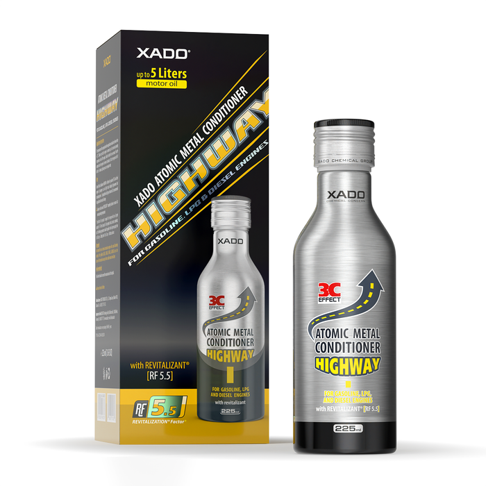 XADO engine - anti-wear oil additive - AMC HighWay