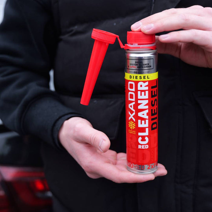 XADO RED CLEANER (Diesel) Kraftstoffsystem- & Injektorreiniger mit REVITALIZANT® – 250 ml