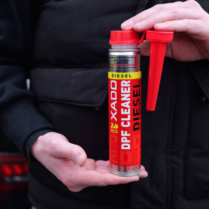 XADO RED DPF CLEANER (Diesel)  Dieselpartikelfilter-Reiniger mit REVITALIZANT® – 250 ml