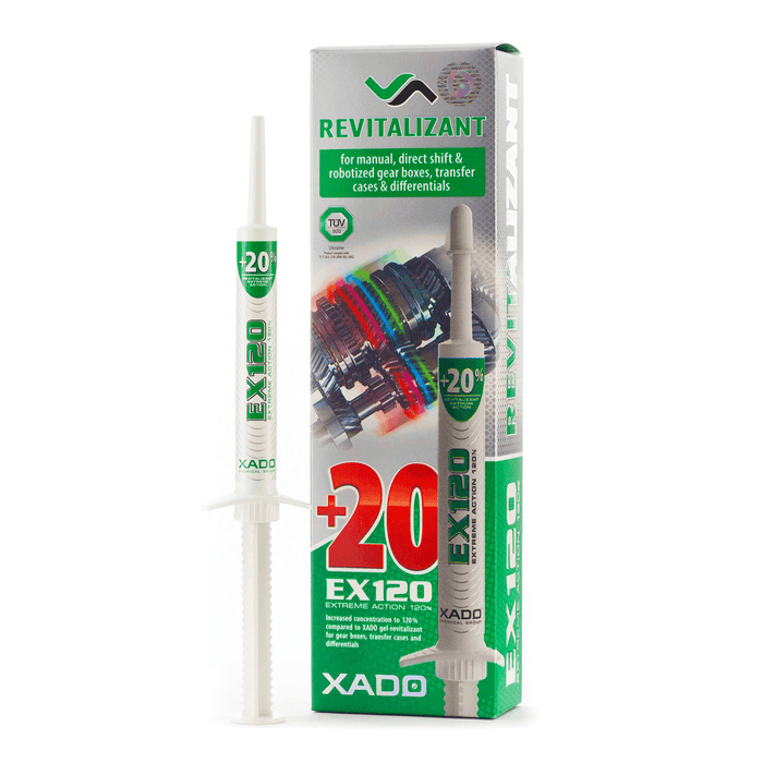 XADO EX120 gearbox wear protection - oil additive for manual gearboxes