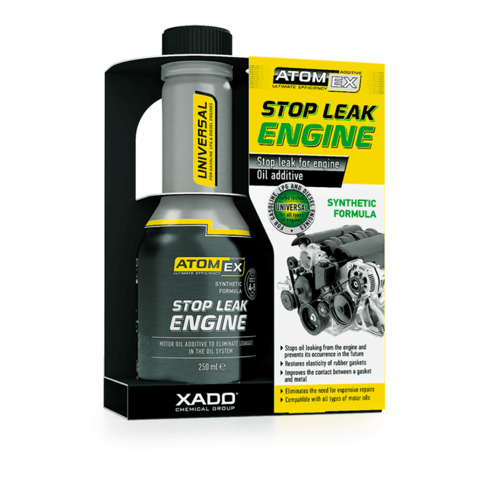 XADO Oil Loss Stop - Stop Leak Engine Motor Oil Sealant - Atomex