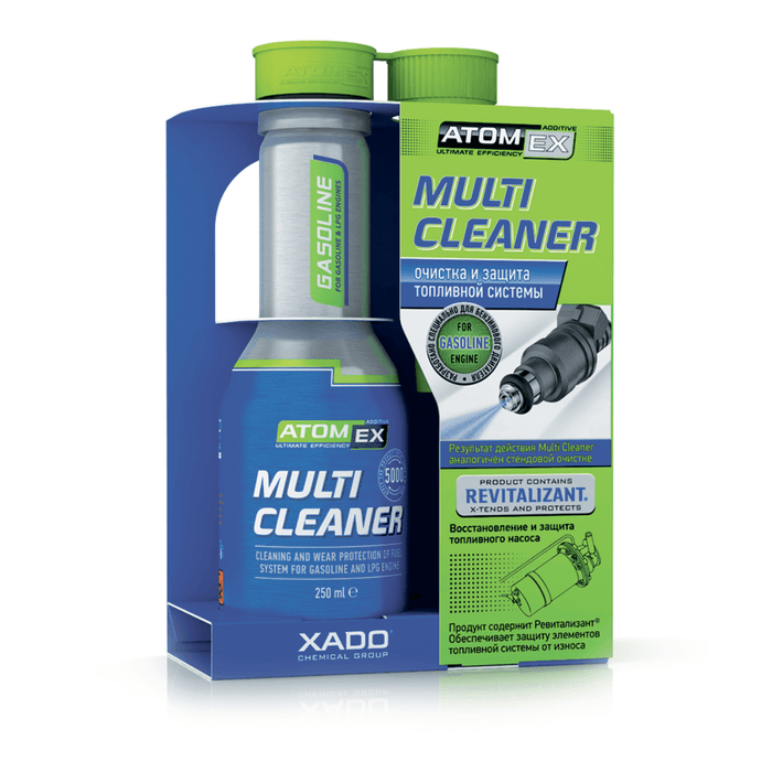 XADO Injector Cleaner - Multi Cleaner Gasoline - Fuel System Cleaner - Atomex