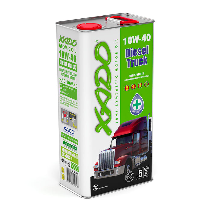 XADO engine oil 10W40 diesel truck engine oil