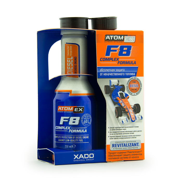 Diesel Additive - F8 Complex Formula (Diesel). Additive to protect die —  XADO Deutschland