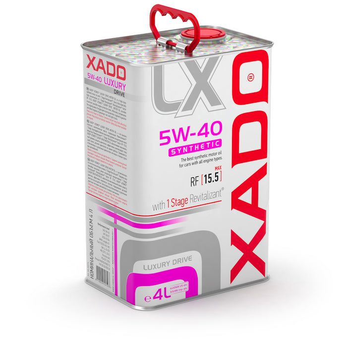 XADO engine oil 5W40 - Luxury Drive SYNTHETIC